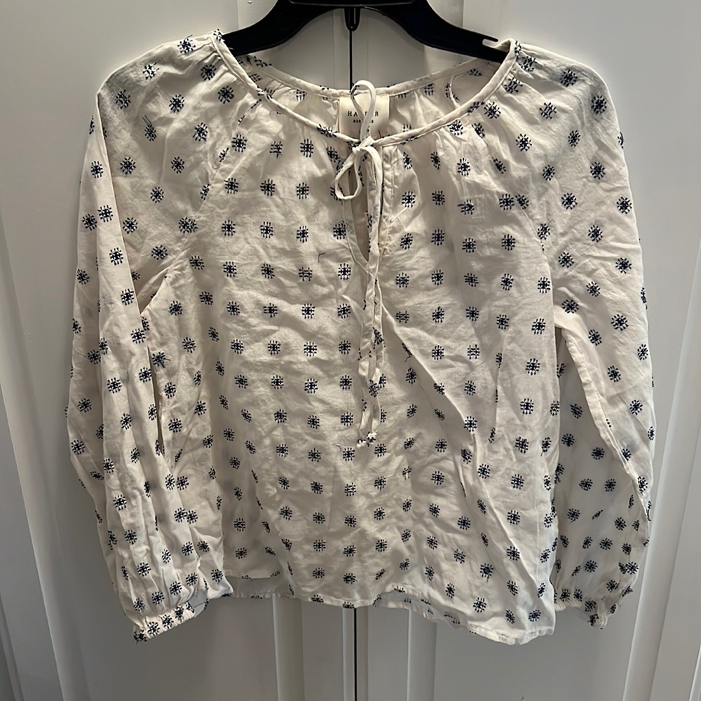 NWT Harper Heritage Blouse XS Francesca’s